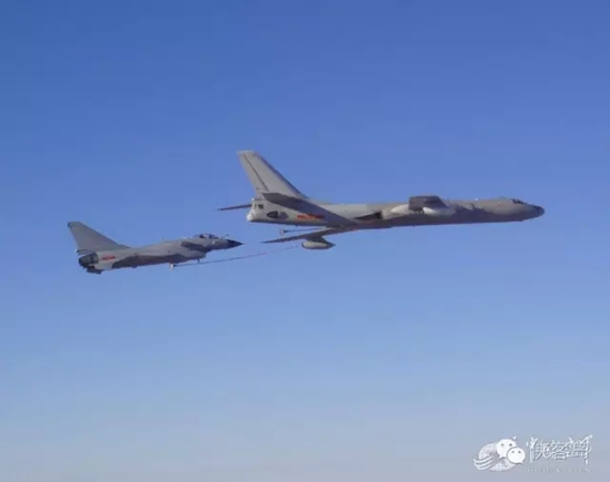 中国空军赴南海战巡 几乎囊括所有主力机种