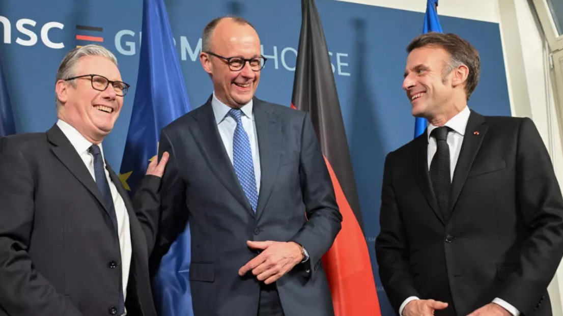 斯塔默，默茨，马克龙